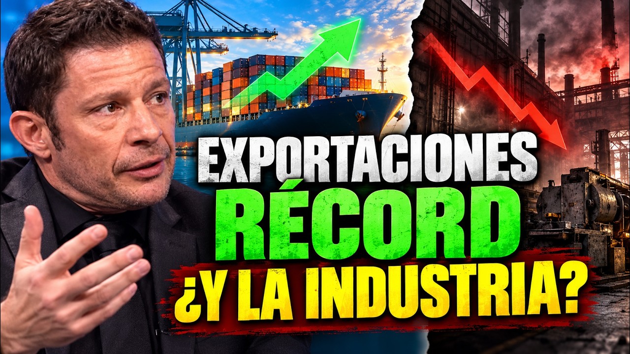 Argentina exporta más, pero la industria está en crisis | Diego Giacomini