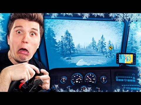 LKW fahren bei -30 GRAD | Alaskan Truck Simulator