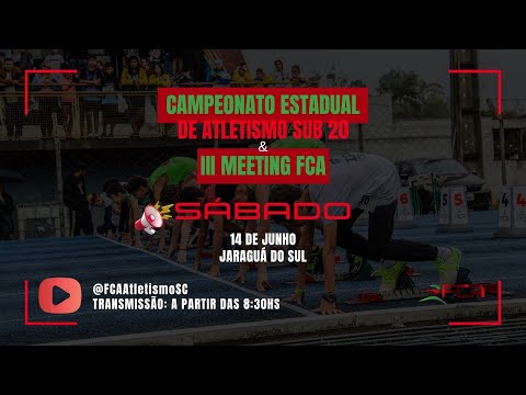 Campeonato Estadual Sub-20 de Atletismo | Jaraguá do Sul