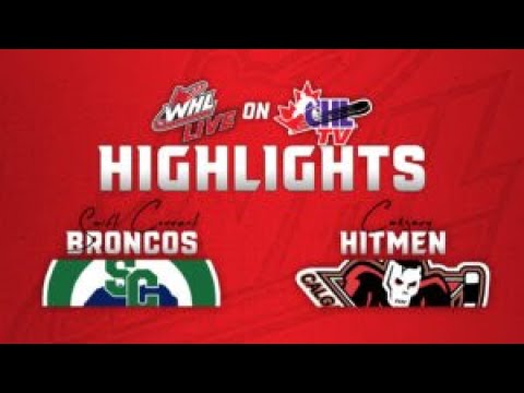 Swift Current Broncos at Calgary Hitmen 02/26 | WHL Highlights 2024-25