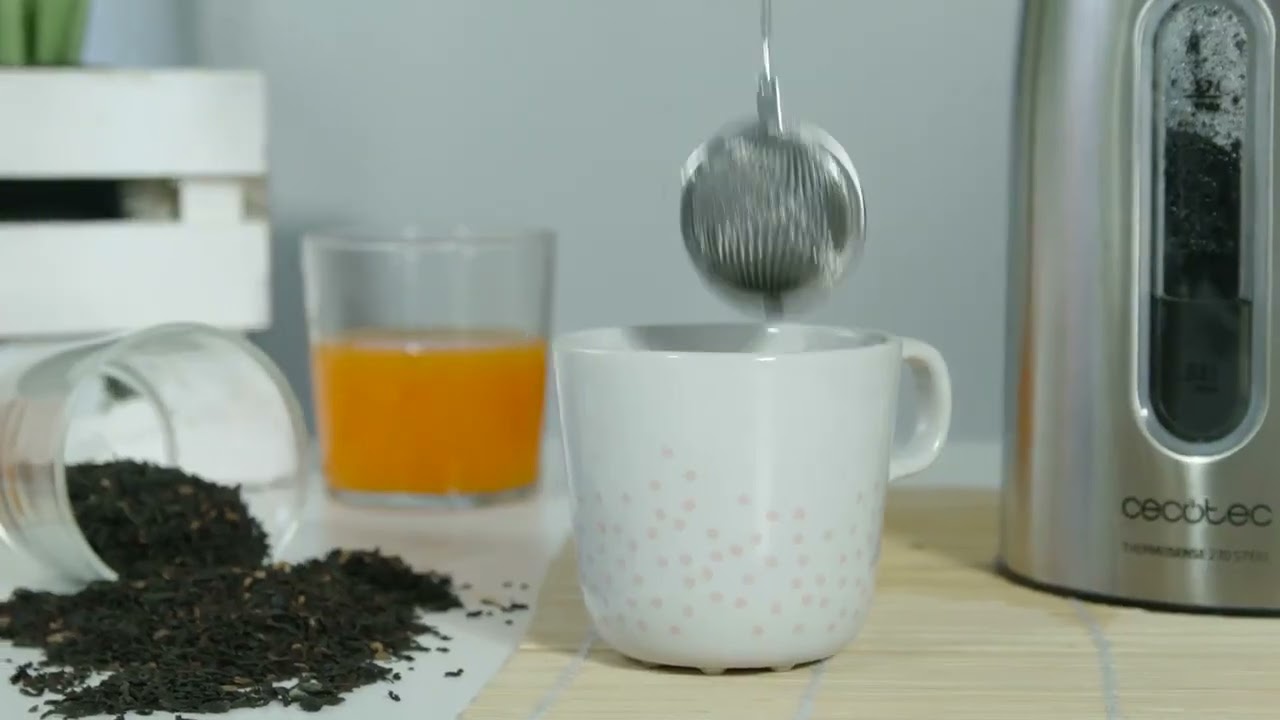 Електрочайник CECOTEC ThermoSense 270 Steel video preview