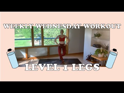 Level 1 Legs: 4th Position Plie Mini Routine #WEEKLYWEDNESDAYWORKOUT