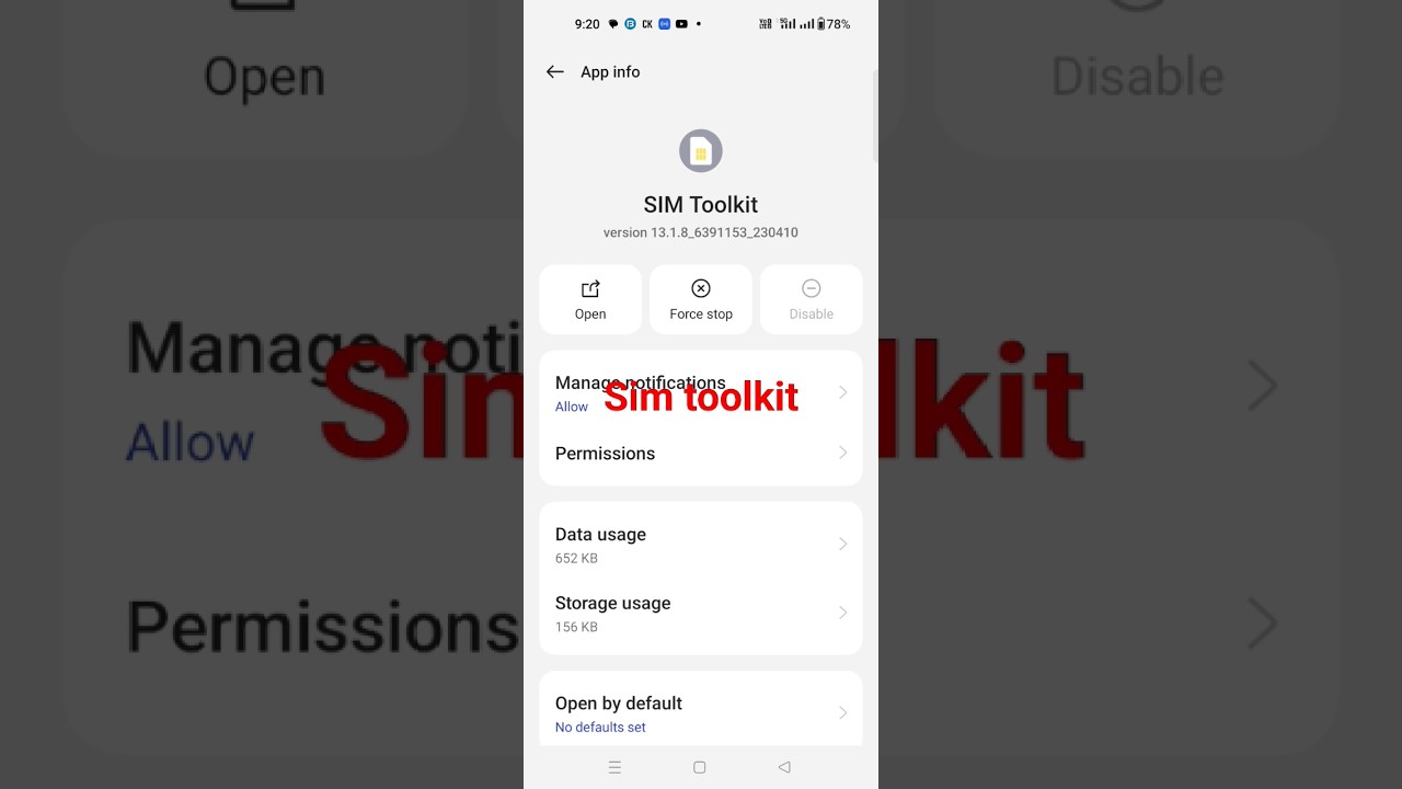 restore sim toolkit ! find sim toolkit ! permission sim toolkit #simtookit