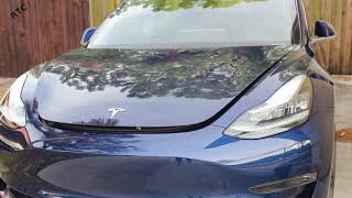 Tesla Model 3 - How To: Open the Front Trunk with the Phone App