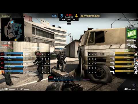 ATK vs Party Astronauts - Mirage - Map 1 - Playoffs - ESEA Mountain Dew League Season 31