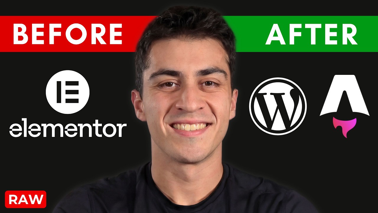 RAW: I Turned an Elementor Site Into a Headless WordPress Astro Build (Claude Code)