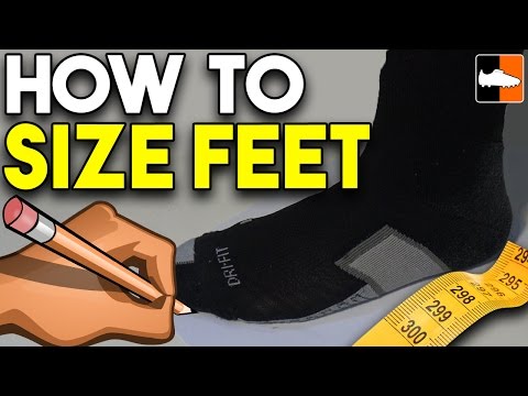 How to Measure Your Foot Size - Do You Have Wide or Narrow Feet? Video