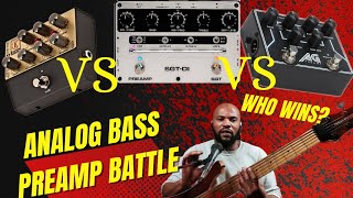 Video thumbnail for @AguilarAmplification  AG Preamp Vs @ampegtv  SGT-DI Vs Eden WTDI  Preamp by The Bass Negus