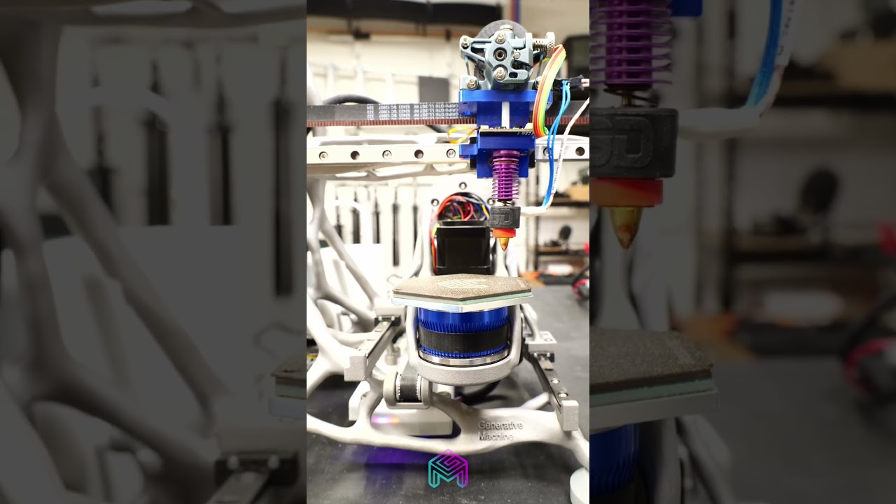 New machine and firmware GenerationOne 5-axis speed tuning - YouTube