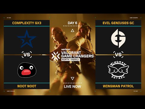 Evil Geniuses GC vs Wingman Patrol - Verizon VCT Game Changers Series 3 Main Event - Day 2 Map 2