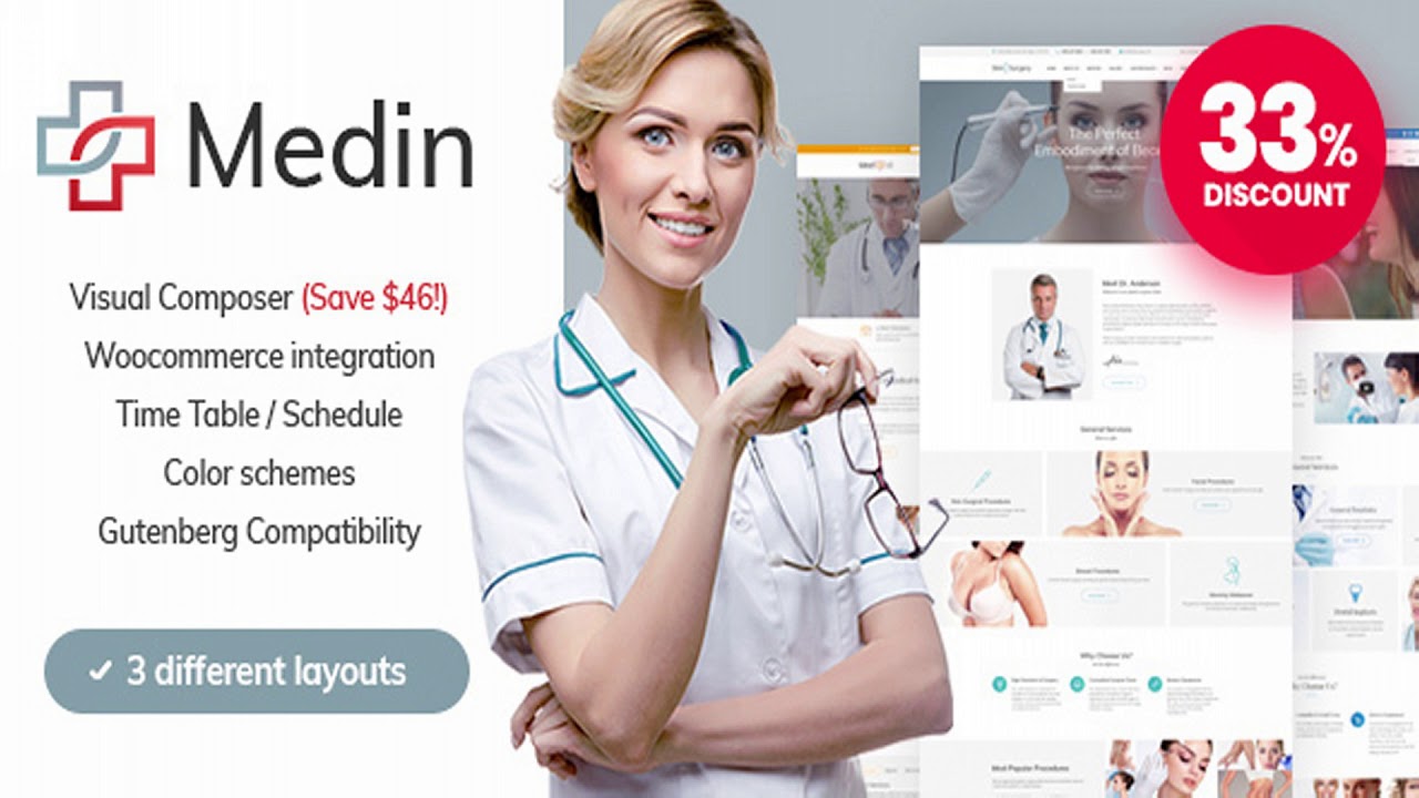 Medin - Medical Center WordPress Theme | Themeforest Website Templates and Themes