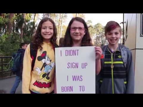 Welcoming Military Children for Purple Up Day! 2018 Video