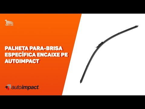 Palheta Para-Brisa Específica 17 Pol. AUTOIMPACT-PE17  - Video