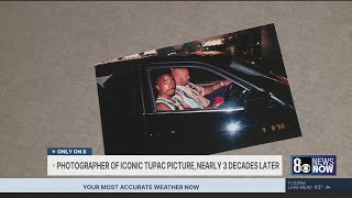 Photographer tells story behind image which captured Tupac Shakur's last moments