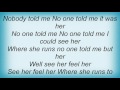 Rusted Root - Where She Runs Lyrics