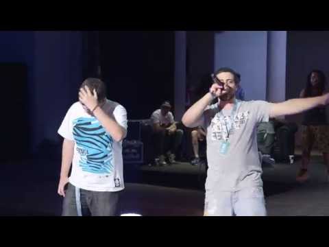 Arkano vs Klore - Semifinales - Semifinal Madrid - Red Bull Batalla de los Gallos 2014 (Oficial)