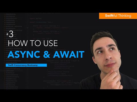 How to use async / await keywords in Swift  | Swift Concurrency #3 thumbnail