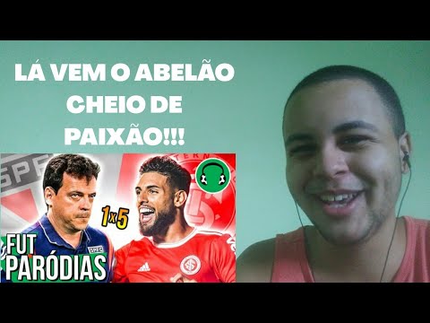 🎵5x1|SÃO PAULO É HUMILHADO PELO INTER|Paródia Amor da despedida-Os barões da Pisadinha (REACT)