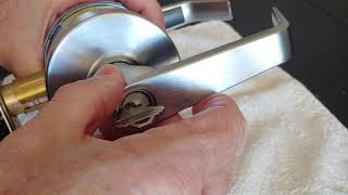 Yale or Schlage Lock Tumbler Removal