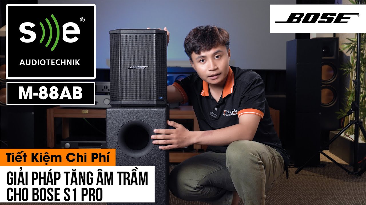 video Loa Sub SE Audiotechnik M-88AB Chính Hãng 0