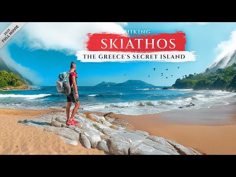 Hiking alone around Skiathos - THE GREECE'S SECRET ISLAND (Full Movie)
