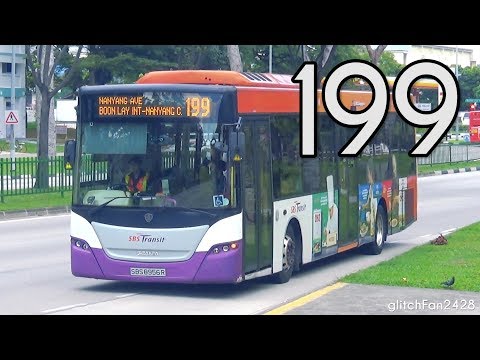 [SBST] SBS8956R on Service 199 - Scania K230UB Euro V Gemilang