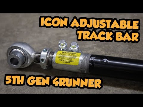 Installing an Icon Adjustable Track Bar on a 5th Gen 4Runner