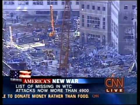 CNN 9/11 LIVE TV Coverage (9/15/01) 4:30 P.M - 4:45 P.M