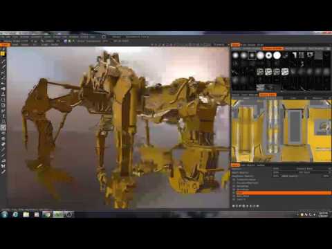 Photo - Assembly Crane - Part 3 | 纹理展示 - 3DCoat