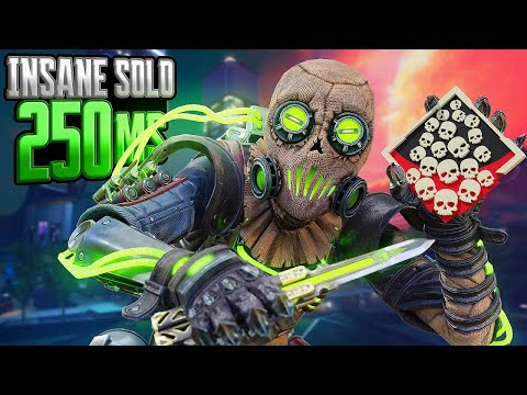 SOLO Octane 22 KILLS and 4K on 250 ms This is INSANE! Apex legends Gameplay Season 18