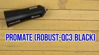 Promate Robust-QC3 Black (robust-qc3.black) - відео 1