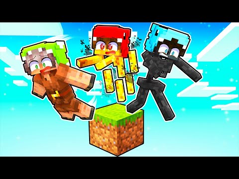 Minecraft Ale Jako MOBY z Netheru Na JEDNYM BLOKU!