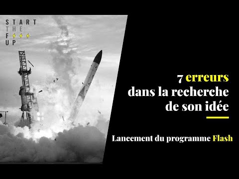 Les 7 erreurs dans la recherche de son idée