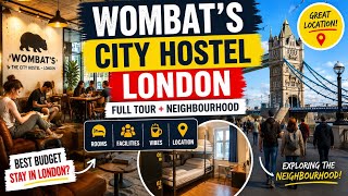 Wombat’s City Hostel London Tour & Neighborhood Guide | Budget Stay Review !