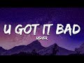 Usher U Got It Bad Lyrics