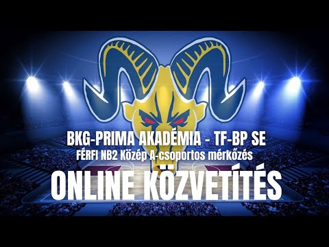 BKG-PRIMA Akadémia- TF-BP SE, Férfi NB2 mérkőzés