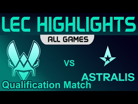 VIT vs AST ALL GAMES Highlights Qualification Match LEC Spring 2023 Team Vitality vs Astralis