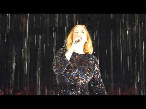 Adele 'Set Fire To The Rain' live @ 02 Arena London 18.03.16 HD