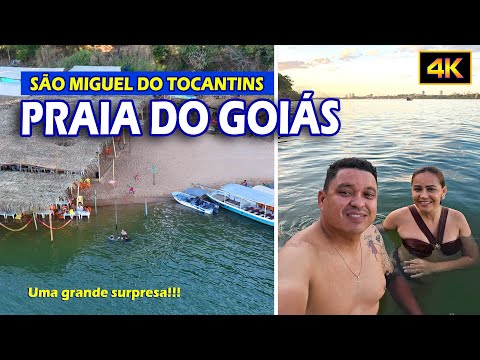 PRAIA DO GOIÁS  |  TOCANTINS  -  Atravessamos a ponte de Imperatriz Para São Miguel do Tocantins
