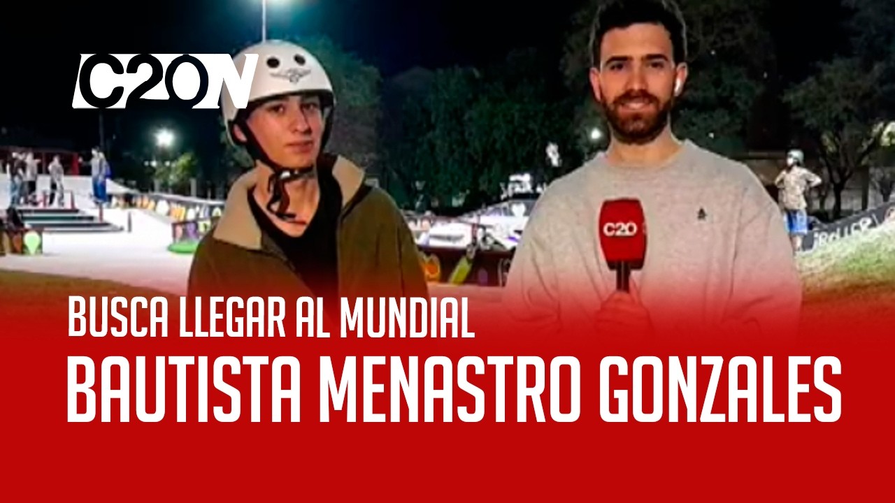 C20 Noticias | Busca llegar al mundial - Bautista Menastro Gonzalez