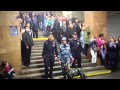 Флешмоб хора МВД в метро 