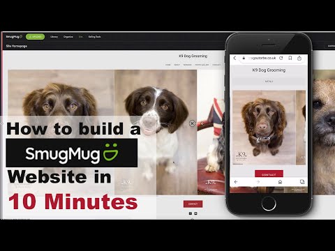 How to build a Dog Grooming website - SmugMug Tutorial