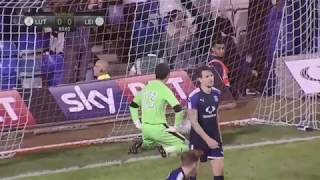 Riyad Mahrez Goal vs Luton Town / 26.07.17 (HD)