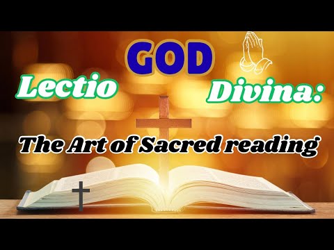 Lectio Divina - the art of sacred reading. #christianfaith 