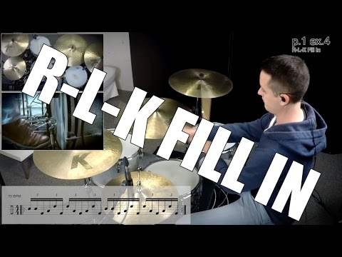 John Bonham Triplets (linear R-L-K) - Daily Drum Lesson