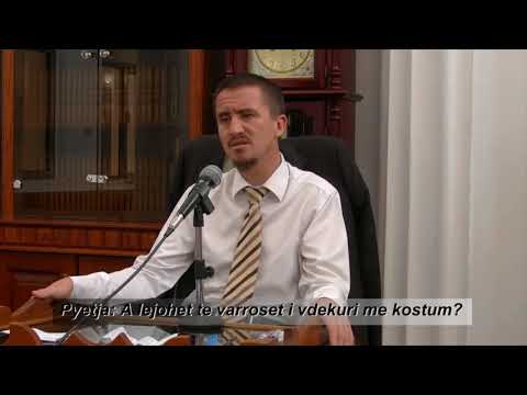 A lejohet të varroset i vdekuri me kostum? - Dr. Imam Ahmed Kalaja