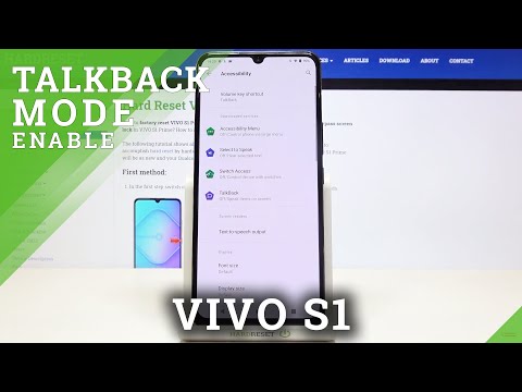 How to Enable Talkback in Vivo S1 – Turn On Screen Reader