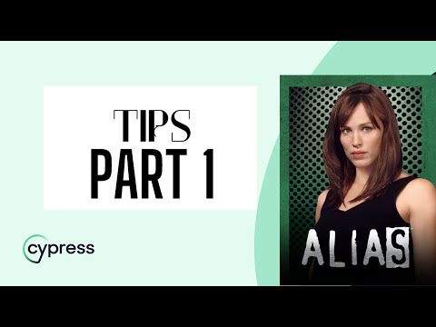 Master Aliases in Cypress - TIP 1 #cypress #alias #tips #tipsandtricks