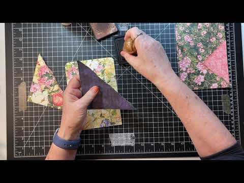 Scrappy Saturday! - Ephemera from Rectangle Scrapbook Paper! - Part 1