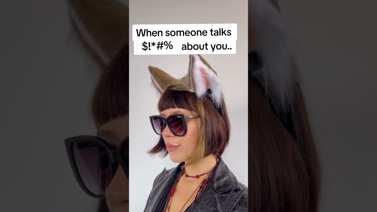 EarGear Cosplay ears are sound reactive and head tilt sensitive too👂🔊🪄